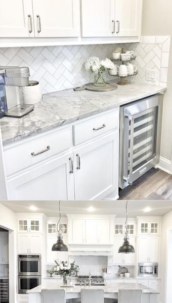 Fancy White Kitchen Cabinets Ideas To Try Asap 17