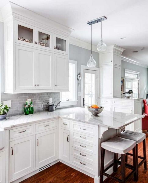 Fancy White Kitchen Cabinets Ideas To Try Asap 18