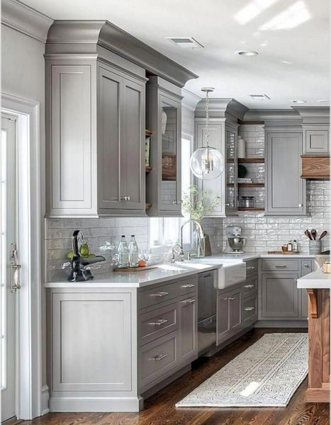 Fancy White Kitchen Cabinets Ideas To Try Asap 32