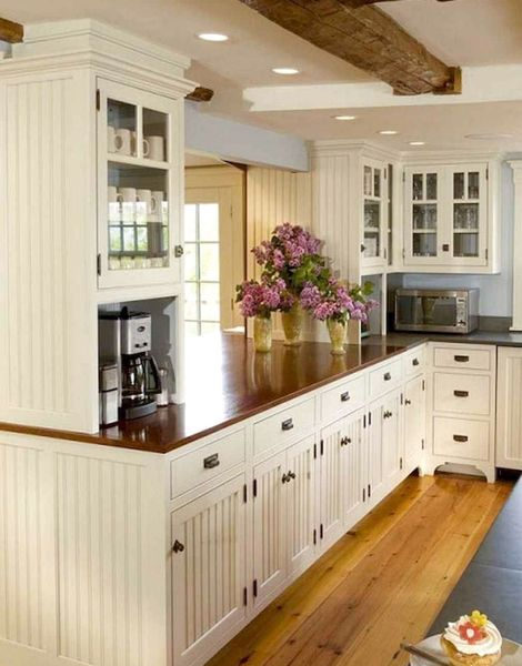 Fancy White Kitchen Cabinets Ideas To Try Asap 38