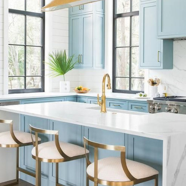 Gorgeous Blue And White Kitchen Design Ideas To Try 01