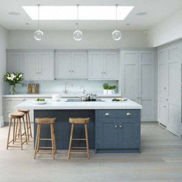 Gorgeous Blue And White Kitchen Design Ideas To Try 04