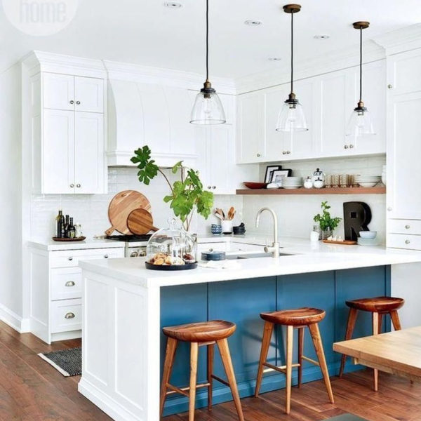 Gorgeous Blue And White Kitchen Design Ideas To Try 12