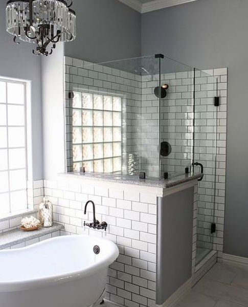 Marvelous Bathroom Design Ideas With Small Tubs 10