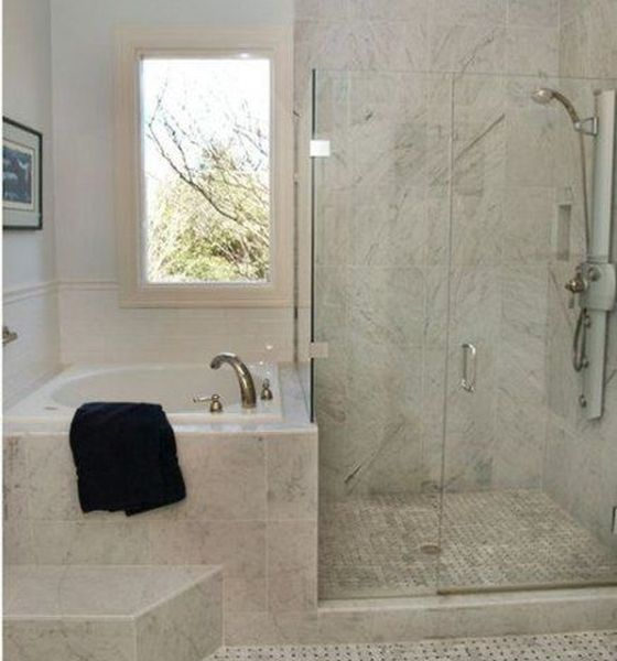 Marvelous Bathroom Design Ideas With Small Tubs 37