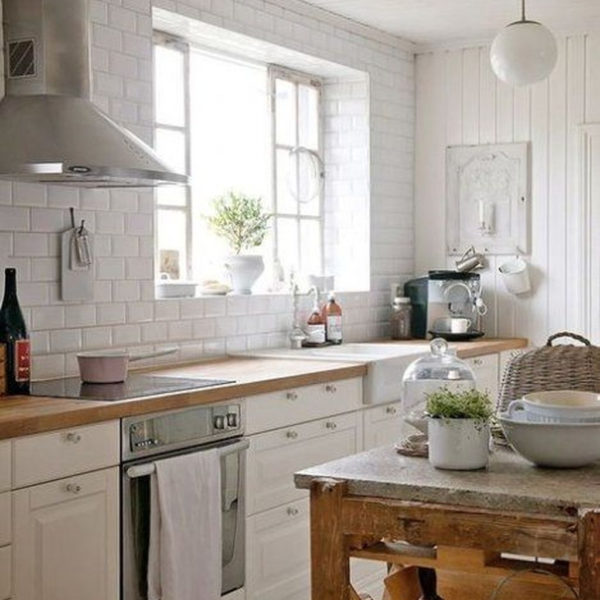 Amazing Scandinavian Kitchen Design Ideas With Island And Cabinets To Try07
