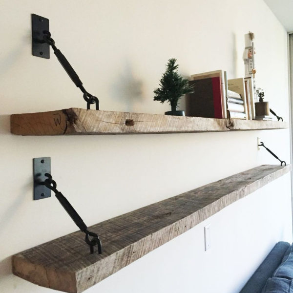 Awesome Diy Turnbuckle Shelf Ideas To Beautify Interior Decor02