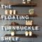 Awesome Diy Turnbuckle Shelf Ideas To Beautify Interior Decor14