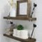 Awesome Diy Turnbuckle Shelf Ideas To Beautify Interior Decor19