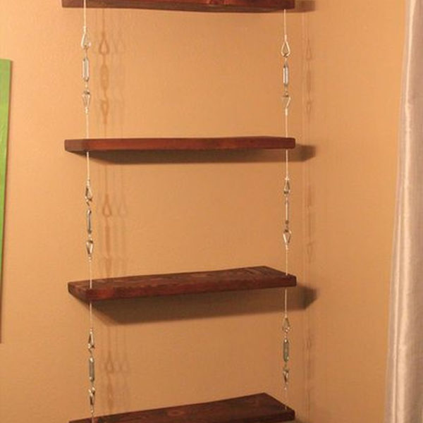Awesome Diy Turnbuckle Shelf Ideas To Beautify Interior Decor20