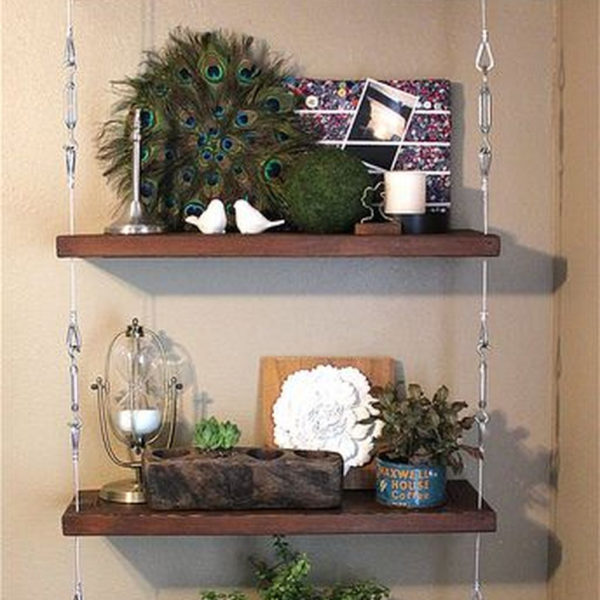 Awesome Diy Turnbuckle Shelf Ideas To Beautify Interior Decor31