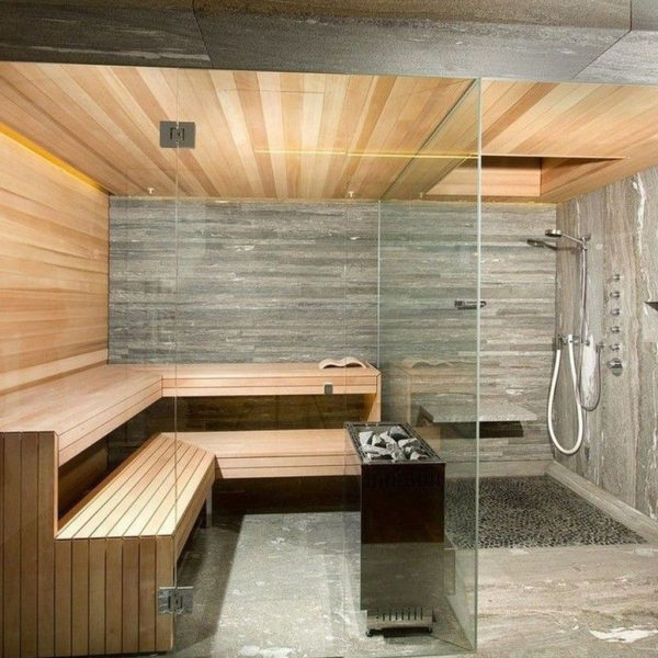 Excellent Palette Sauna Room Design Ideas For Winter Decoration To Try32