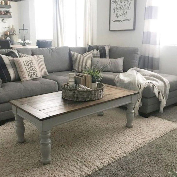 Comfy Farmhouse Living Room Decor Ideas That Make You Feel In Village 28
