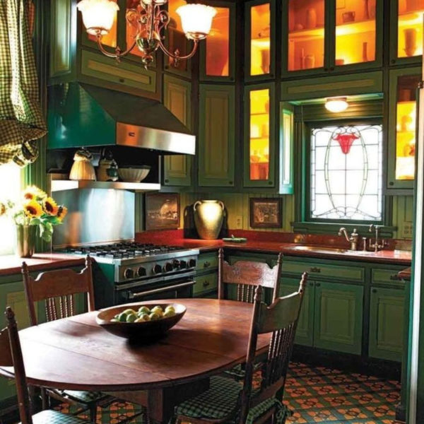 35 Fascinating Kitchen Design Ideas With Victorian Style