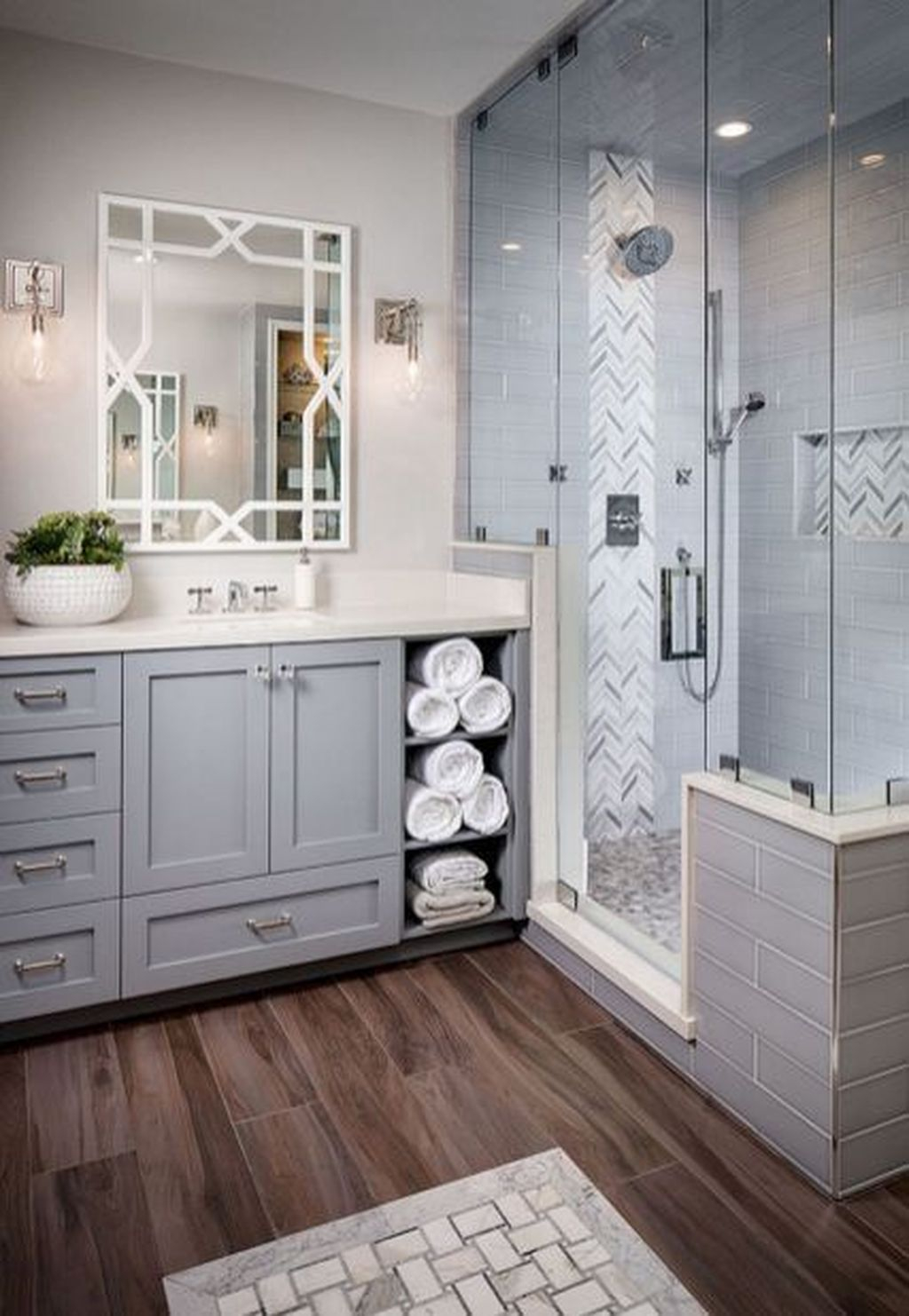 Gorgeous Farmhouse Master Bathroom Remodel Ideas That You Will See 10