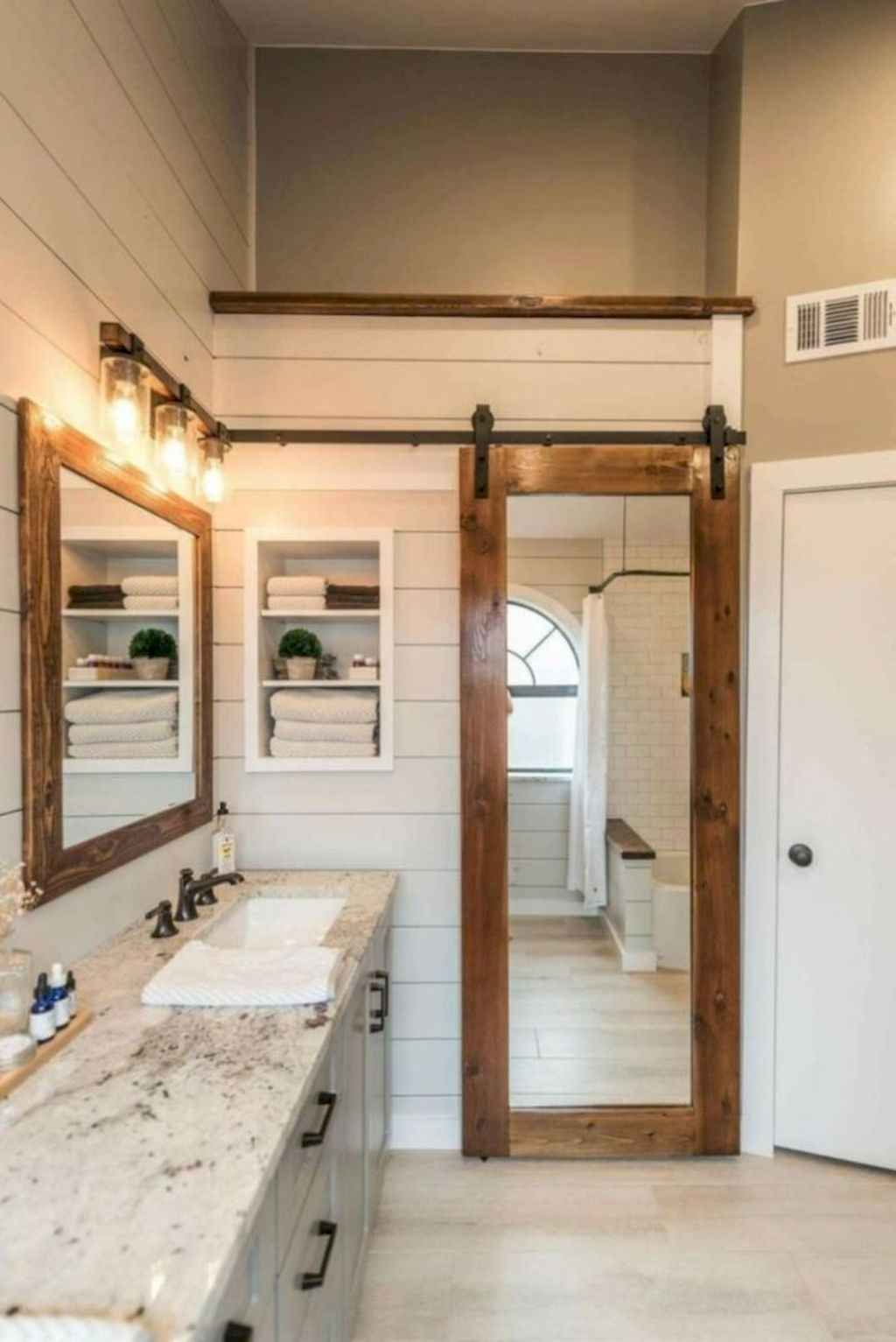 Gorgeous Farmhouse Master Bathroom Remodel Ideas That You Will See 19