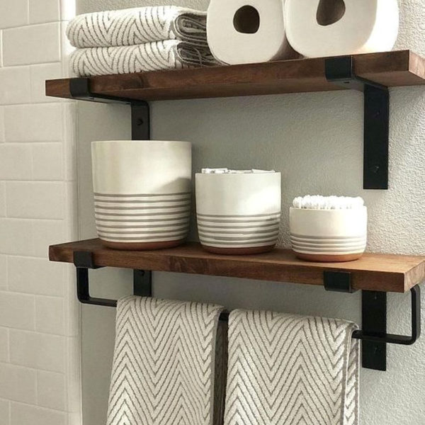 Impressive Bathroom Organization Ideas For Your First Apartment In College 34