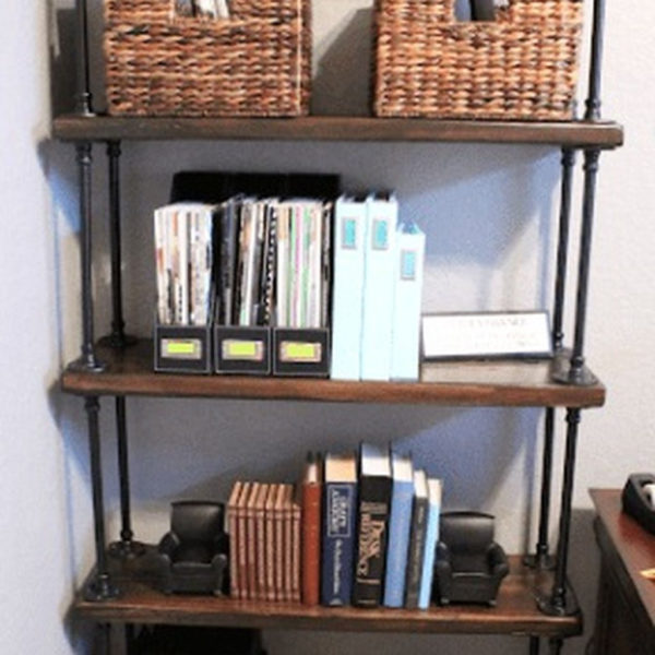 Rustic Diy Industrial Pipe Shelves Design Ideas For You 05