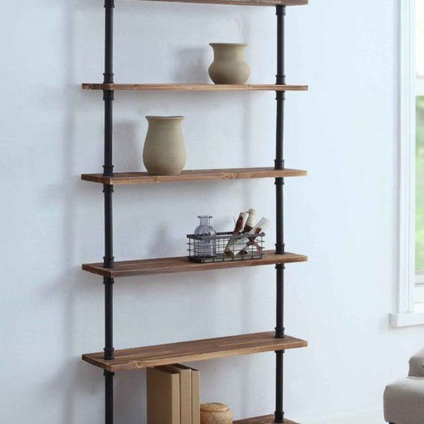 Rustic Diy Industrial Pipe Shelves Design Ideas For You 11