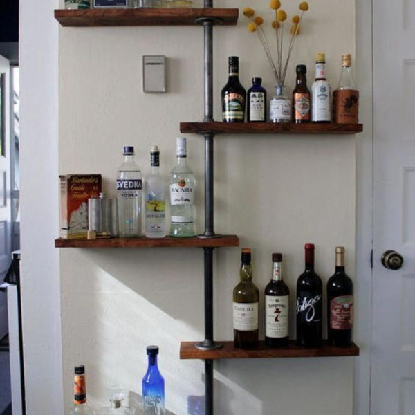 Rustic Diy Industrial Pipe Shelves Design Ideas For You 17