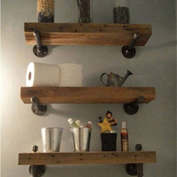 Rustic Diy Industrial Pipe Shelves Design Ideas For You 28