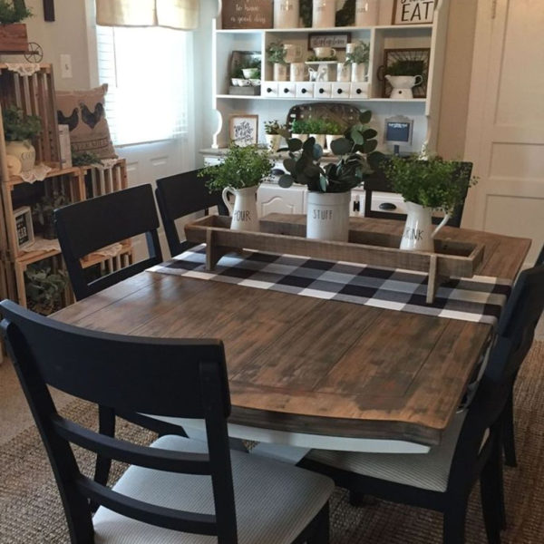 Splendid Dining Room Design Ideas With Farmhouse Table To Have 04