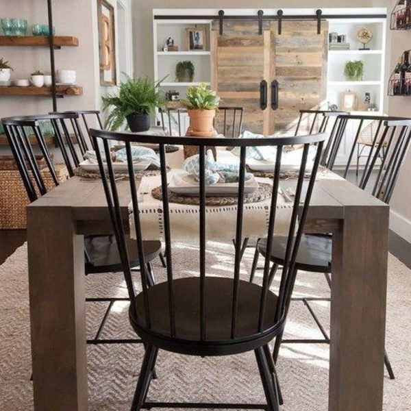 Splendid Dining Room Design Ideas With Farmhouse Table To Have 24