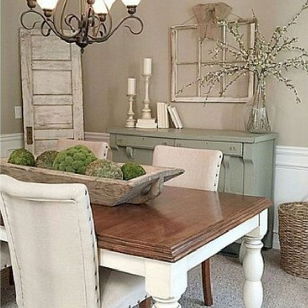 Splendid Dining Room Design Ideas With Farmhouse Table To Have 26