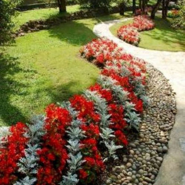 Unique Diy Flower Bed Ideas For Front Yard To Try 09