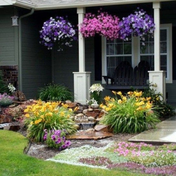 Unique Diy Flower Bed Ideas For Front Yard To Try 32
