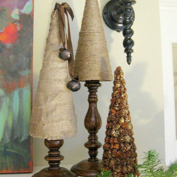 Dreamy Diy Christmas Cone Trees Design Ideas To Try Today 04