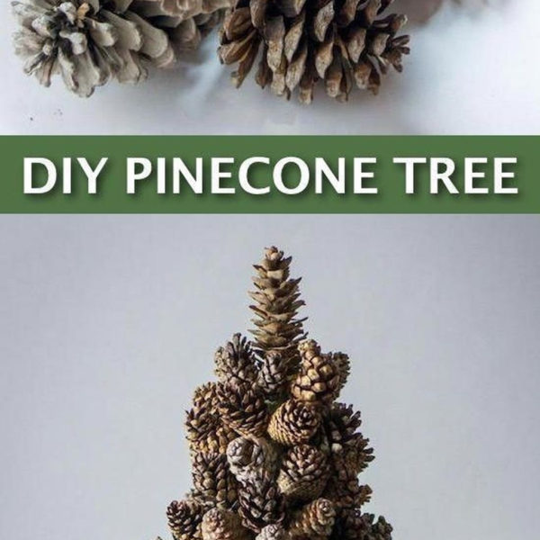 Dreamy Diy Christmas Cone Trees Design Ideas To Try Today 11