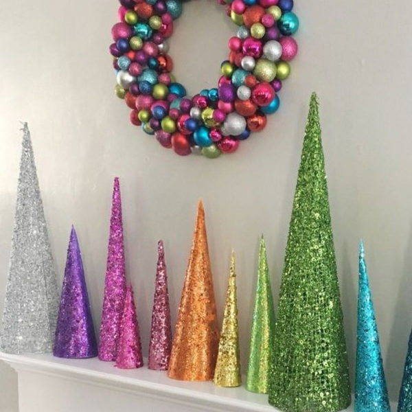 Dreamy Diy Christmas Cone Trees Design Ideas To Try Today 22
