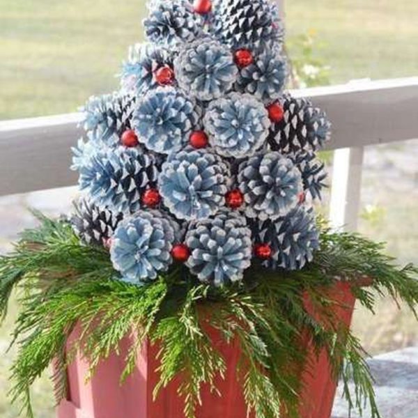 Dreamy Diy Christmas Cone Trees Design Ideas To Try Today 28