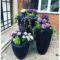 Dreamy Front Door Flower Pots Design Ideas To Increase Your Home Beauty 31