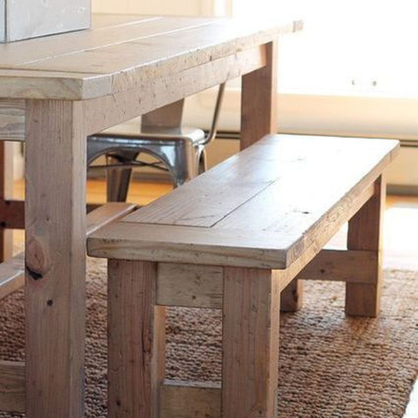 Enchanting Home Furniture Design Ideas With Diy Bench To Try 34