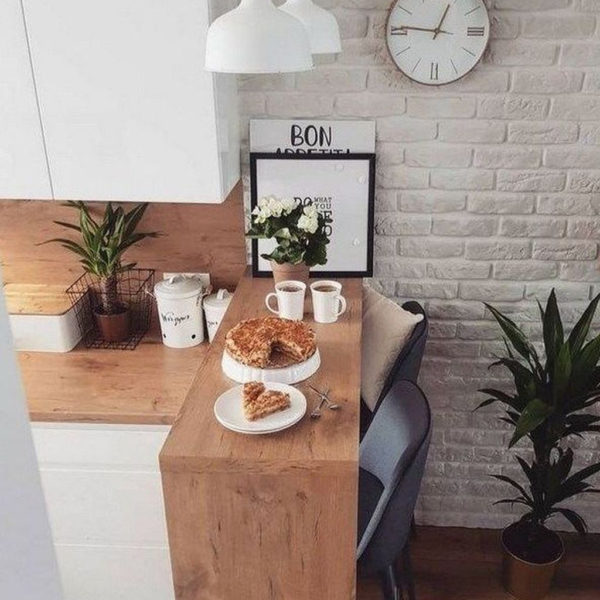 Excellent Small Kitchen Decor Ideas On A Budget 13