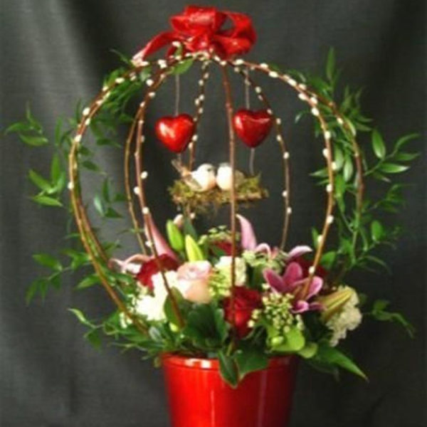 Excellent Valentine Floral Arrangements Ideas For Your Beloved People 33