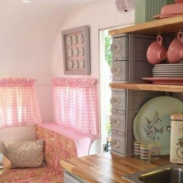 Lovely Caravans Design Ideas For Cozy Camping To Try 19