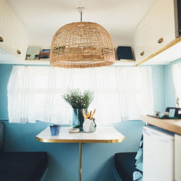 Lovely Caravans Design Ideas For Cozy Camping To Try 21
