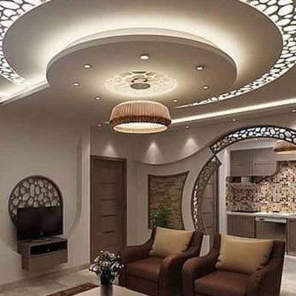 Surprising Living Room Design Ideas With Ceiling Light To Have 03