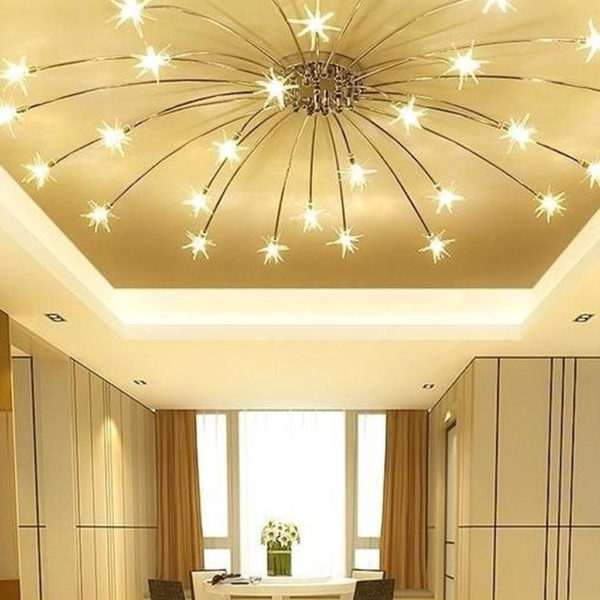 Surprising Living Room Design Ideas With Ceiling Light To Have 12