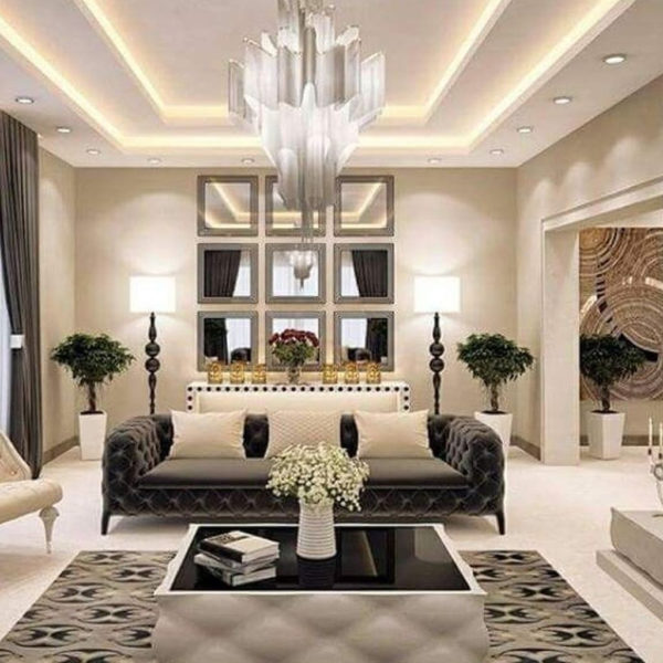 Surprising Living Room Design Ideas With Ceiling Light To Have 18