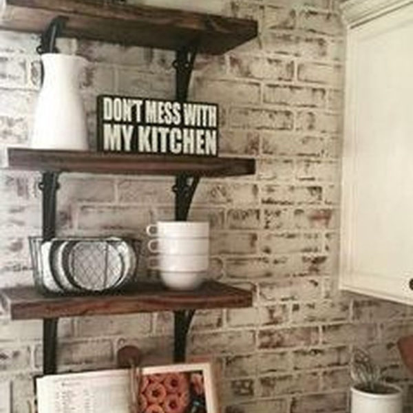 Awesome Backsplash Kitchen Wall Ideas That Every People Want It 15