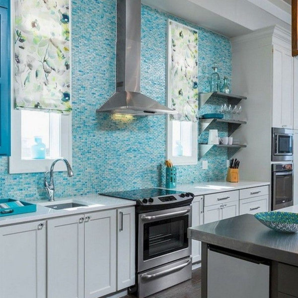 Awesome Backsplash Kitchen Wall Ideas That Every People Want It 33