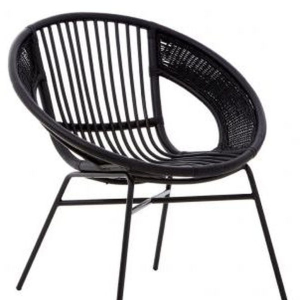 Cute Black Rattan Chairs Designs Ideas To Try This Year 29
