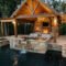Cute Cabana Swimming Pool Design Ideas That Looks Charming 15