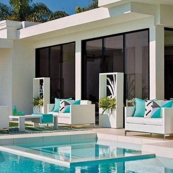 Cute Cabana Swimming Pool Design Ideas That Looks Charming 28
