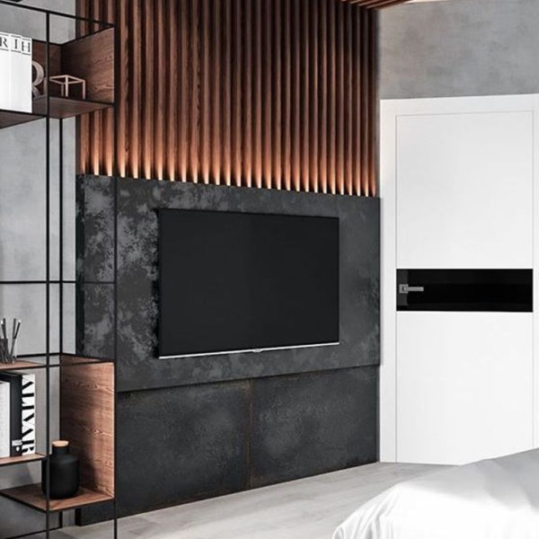 Enjoying Bedroom Design Ideas With Wall Tv To Try 08