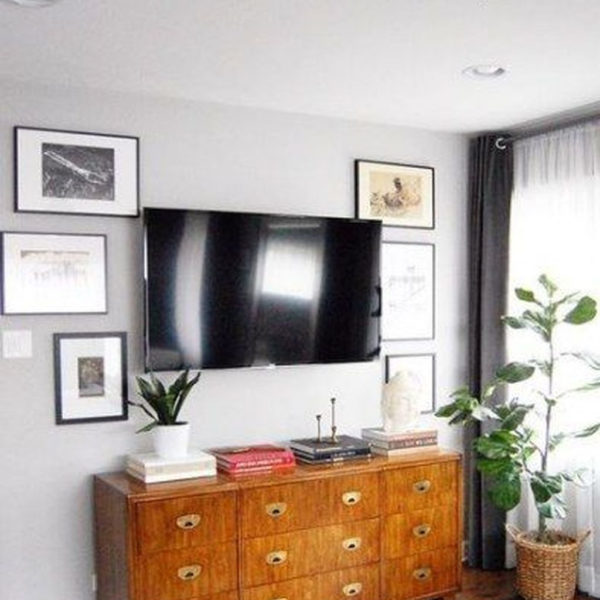 Enjoying Bedroom Design Ideas With Wall Tv To Try 10